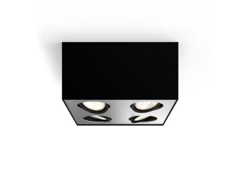 Philips BOX special form black 4x4.5W SELV WGD