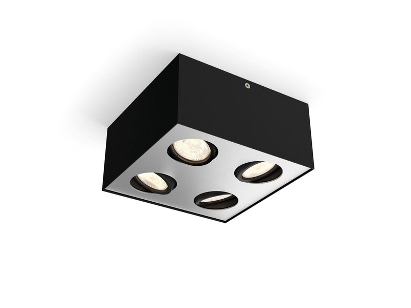 Philips BOX special form black 4x4.5W SELV WGD
