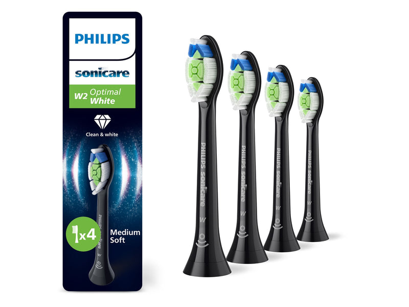 Philips Bürstenköpfe Sonicare Optimal White - 4 pcs - Black