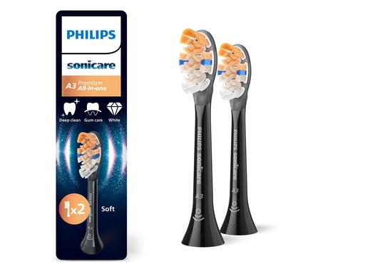 Philips Bürstenköpfe Sonicare Premium All-in-One - Black - 2 pcs