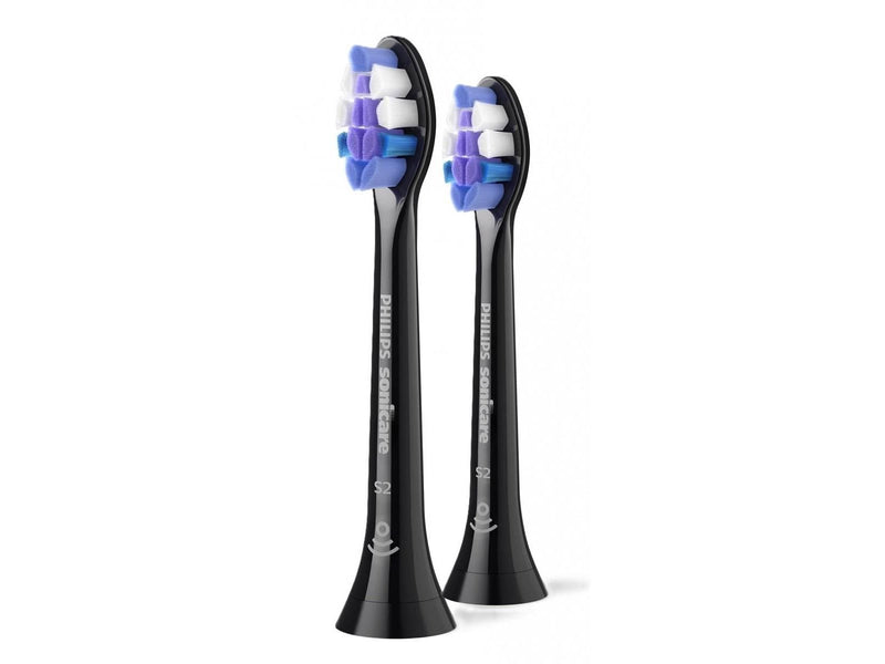 Philips Bürstenköpfe Sonicare S2 Sensitive HX6052 - replacement brushhead - black