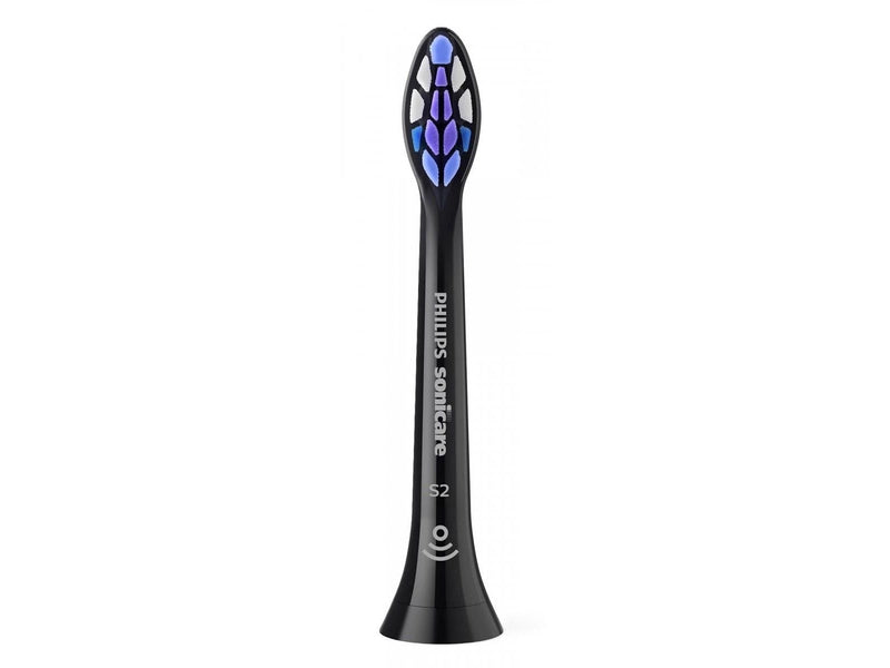 Philips Bürstenköpfe Sonicare S2 Sensitive HX6052 - replacement brushhead - black