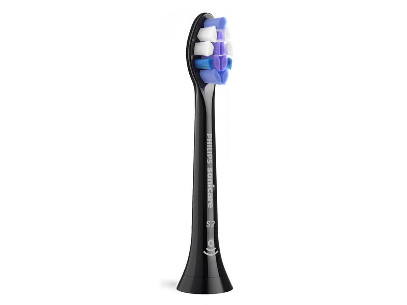 Philips Bürstenköpfe Sonicare S2 Sensitive HX6052 - replacement brushhead - black