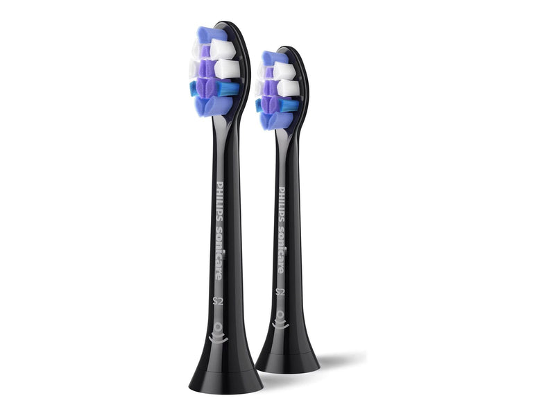 Philips Bürstenköpfe Sonicare S2 Sensitive HX6052 - replacement brushhead - black