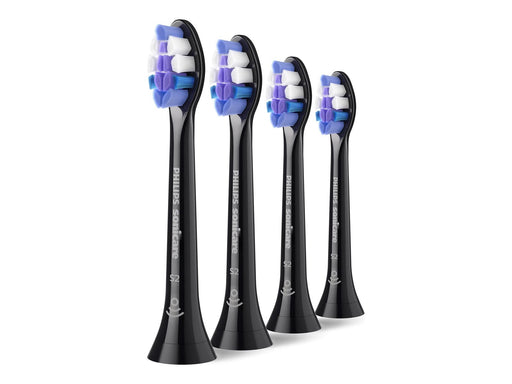 Philips Bürstenköpfe Sonicare S2 Sensitive HX6054 - replacement brushhead - black