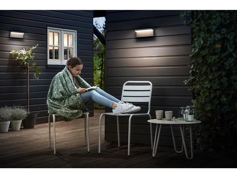 Philips Bustan außenwandleuchte, LED 9W, anthrazit