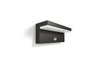 Philips Bustan außenwandleuchte mit Sensor, LED 9W, anthrazit