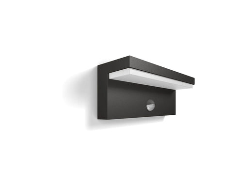 Philips Bustan außenwandleuchte mit Sensor, LED 9W, anthrazit