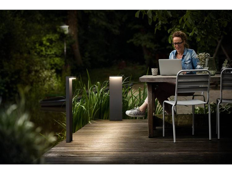 Philips Bustan post anthracite 2x4.5W SELV