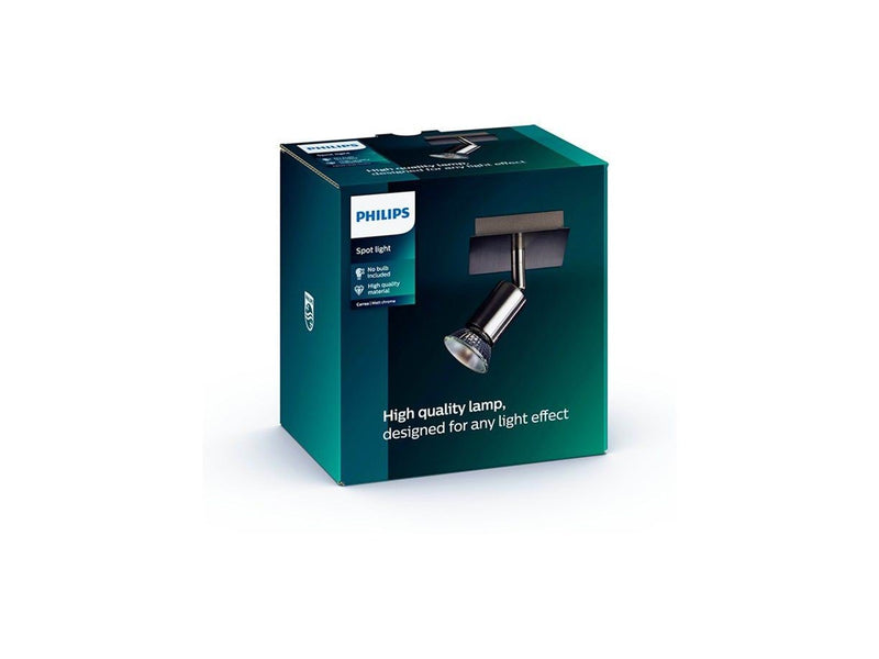 Philips CARREA single spot nickel 1x50W 230V
