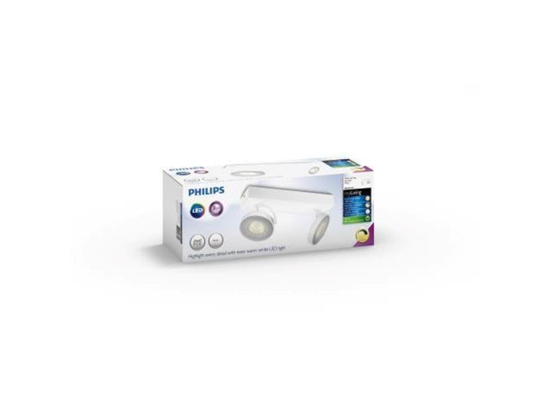 Philips CLOCKWORK bar/tube white 2x4.5W SELV