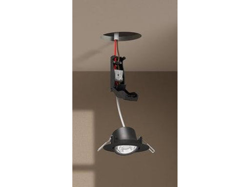 Philips Cilantro Einbaustrahler, Step Dim, 5W, 2700K, schwarz