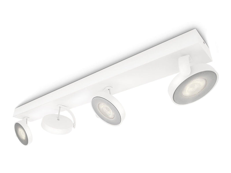 Philips Clockwork spot rail 4x5W 2700K white