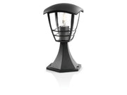 Philips Creek pedestal black 1x60W 230V