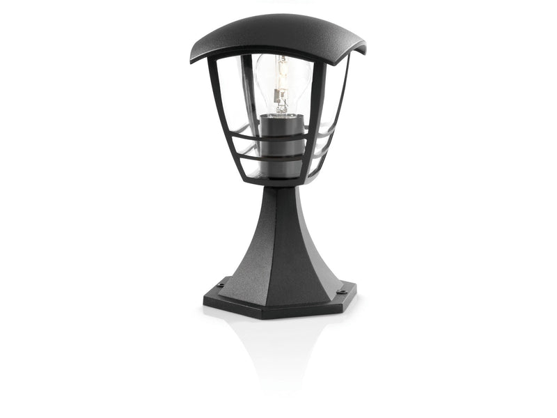 Philips Creek pedestal black 1x60W 230V
