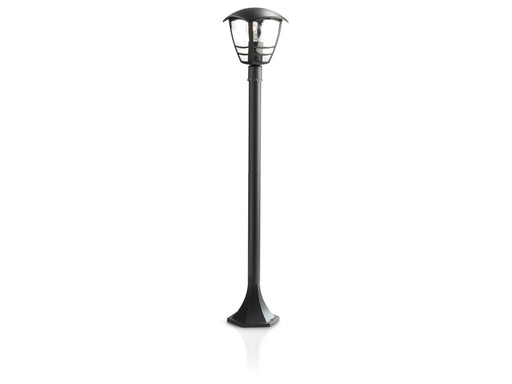 Philips Creek post black 1x60W 230V