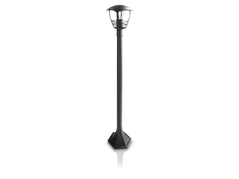 Philips Creek post black 1x60W 230V