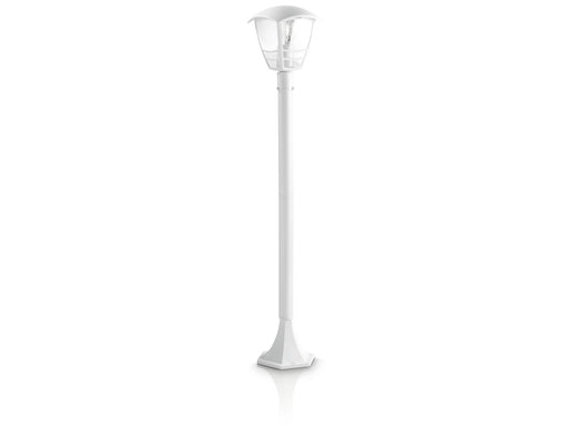 Philips Creek post white 1x60W 230V
