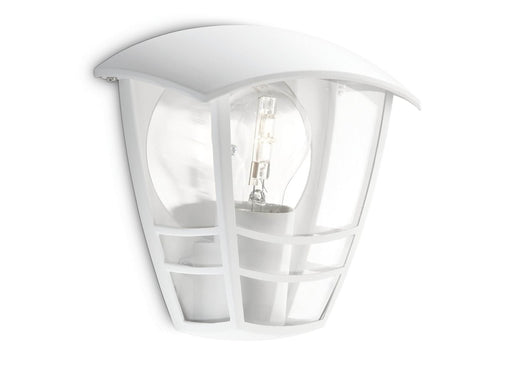 Philips Creek wall lantern white 1x60W 230V