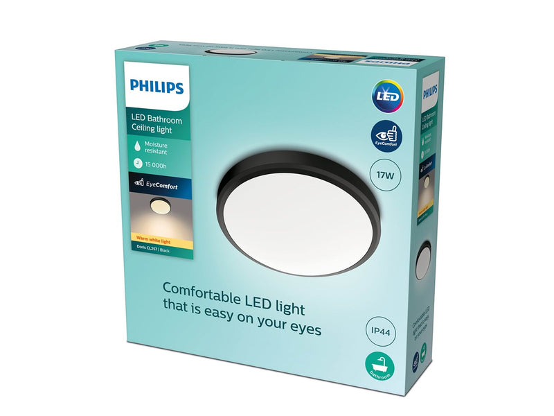 Philips DORIS CL257 EC RD 17W 27K B HV IP44 06