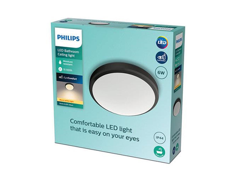 Philips DORIS CL257 EC RD 6W 27K B HV IP44 06