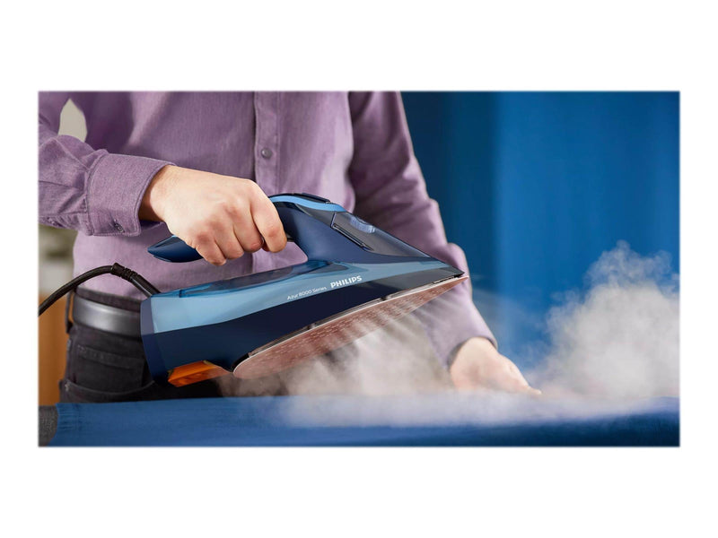 Philips Dampfbügeleisen Azur 8000 Series DST8020 - steam iron - sole plate: SteamGlide Elite
