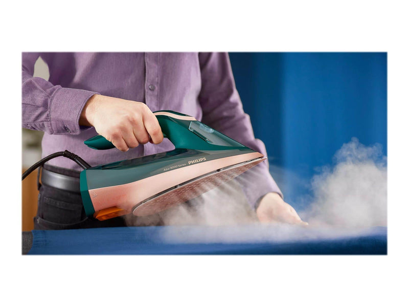 Philips Dampfbügeleisen Azur 8000 Series DST8030 - steam iron - sole plate: SteamGlide Elite