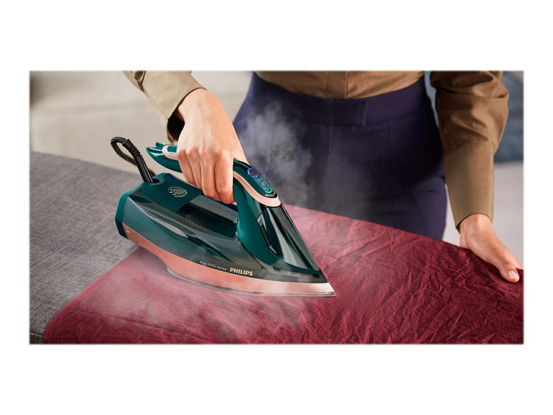 Philips Dampfbügeleisen Azur 8000 Series DST8030 - steam iron - sole plate: SteamGlide Elite