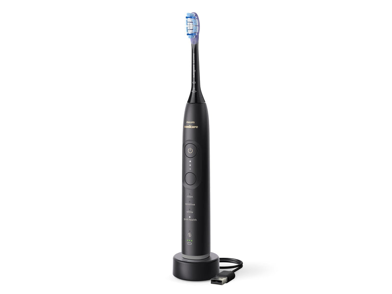 Philips Elektrische Zahnbürste HX7429/02 - 2 handles - Black/White