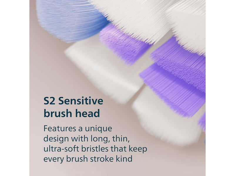 Philips Elektrische Zahnbürste Sonicare 6500 series HX7410/02 - tooth brush - white