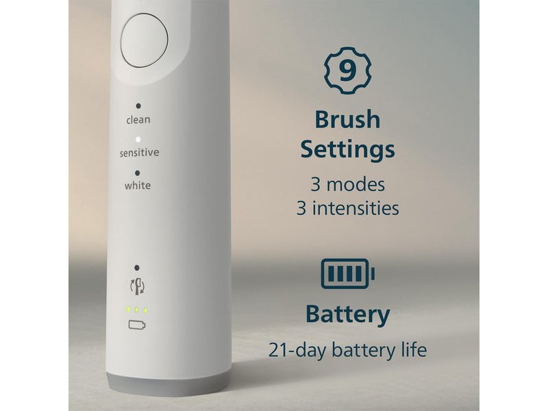 Philips Elektrische Zahnbürste Sonicare 6500 series HX7410/02 - tooth brush - white