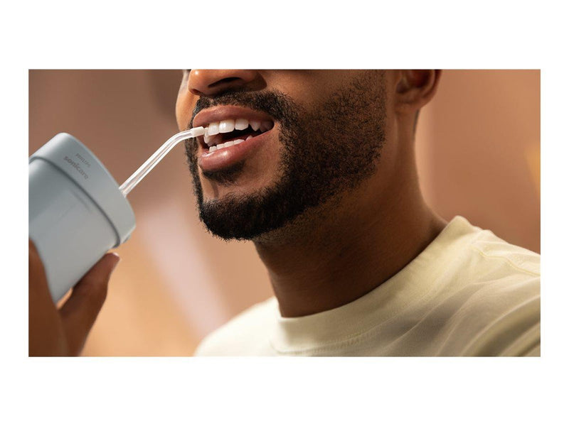 Philips Elektrische Zahnbürste Sonicare Compact Flosser 1000 HX3333 - oral irrigator - blue