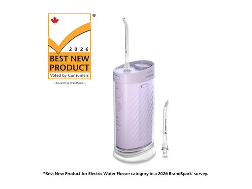 Philips Elektrische Zahnbürste Sonicare Compact Flosser 1000 HX3333 - oral irrigator - purple