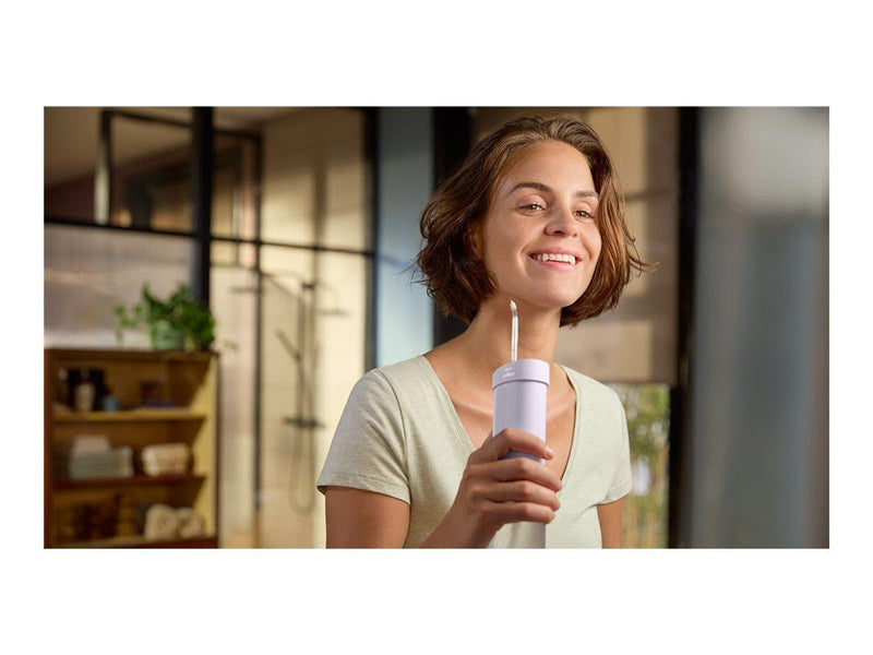 Philips Elektrische Zahnbürste Sonicare Compact Flosser 1000 HX3333 - oral irrigator - purple