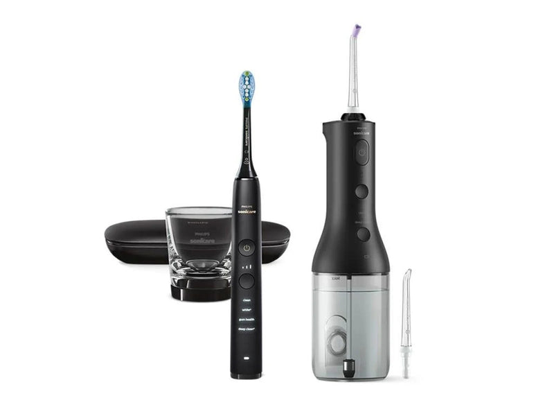 Philips Elektrische Zahnbürste Sonicare DiamondClean 9000 HX3886/43 - Oral irrigator - Black