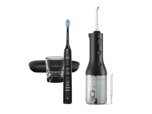 Philips Elektrische Zahnbürste Sonicare DiamondClean 9000 HX3886/43 - Oral irrigator - Black