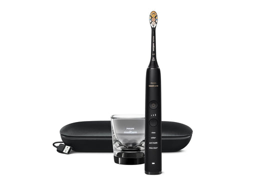 Philips Elektrische Zahnbürste Sonicare DiamondClean 9000 HX9911 - tooth brush - black
