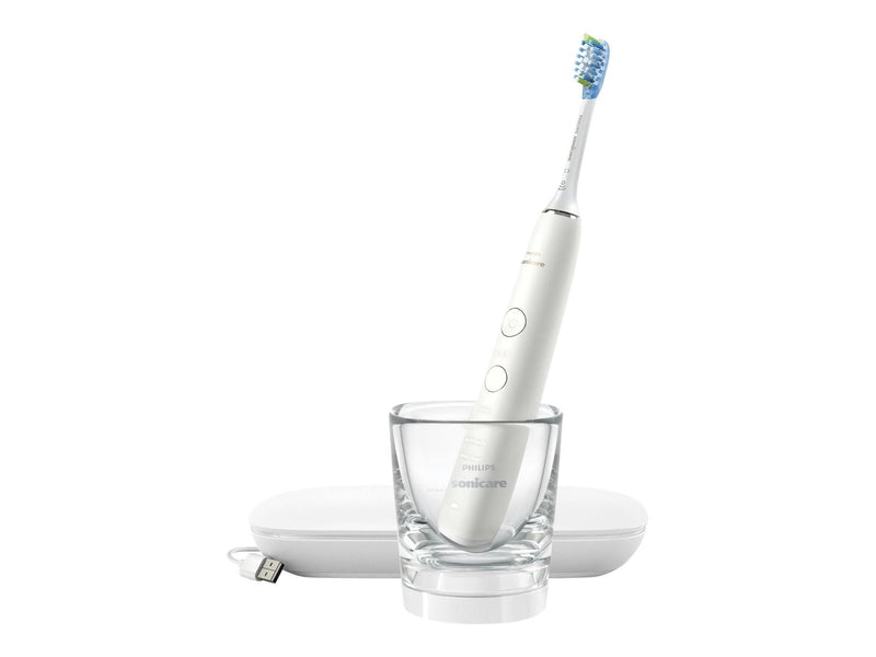 Philips Elektrische Zahnbürste Sonicare DiamondClean 9000 HX9911 - tooth brush - white