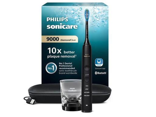 Philips Elektrische Zahnbürste Sonicare DiamondClean 9000 HX9911/09 - Black