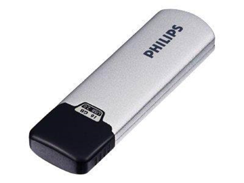 Philips FM16FD00B Silver edition - USB flash drive - 16 GB - 16GB - USB-Stick