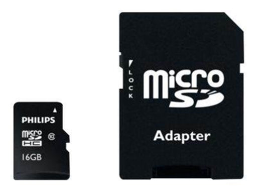 Philips FM16MP45B - flash memory card - 16 GB - microSDHC UHS-I
