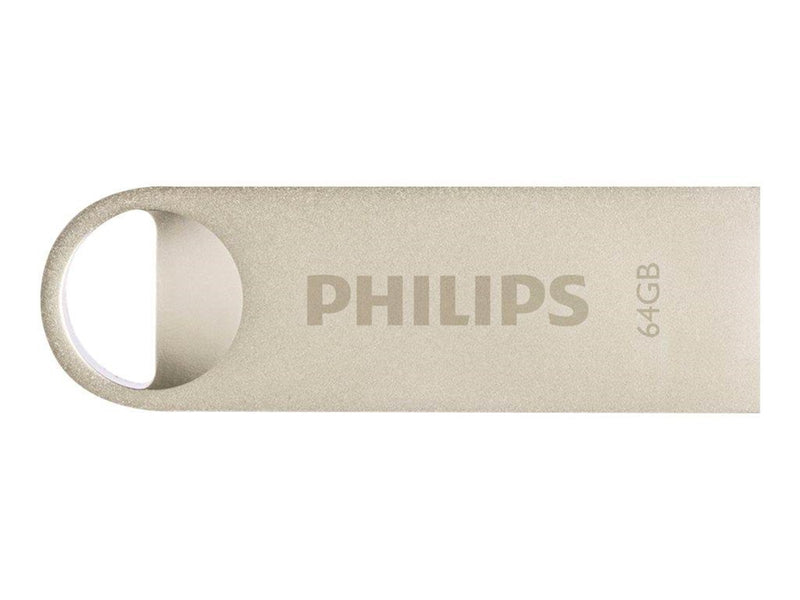 Philips FM64FD160B Moon edition 2.0 - USB flash drive - 64 GB - 64GB - USB-Stick