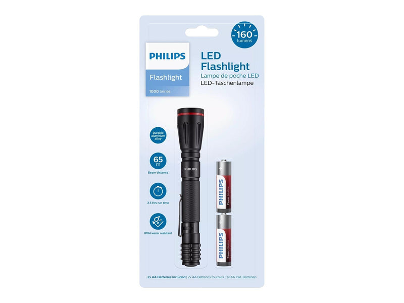 Philips Flashlight - Black
