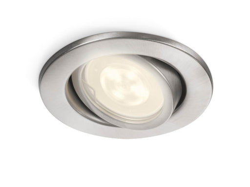 Philips Fresco spot LED inox 1x2W 230V - Recessed spot