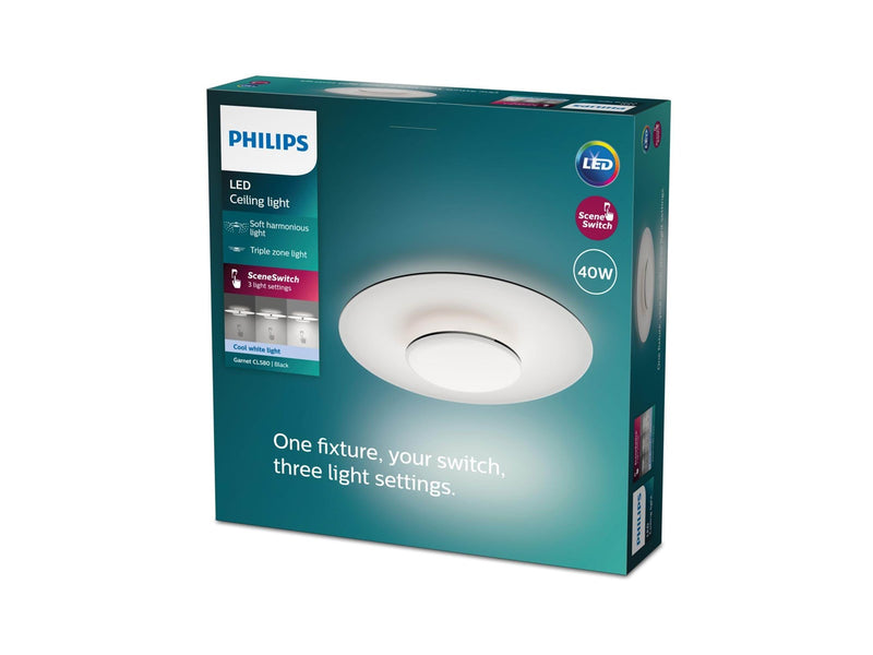 Philips Garnet CL580 SS 40W 40K B HV IP20 06