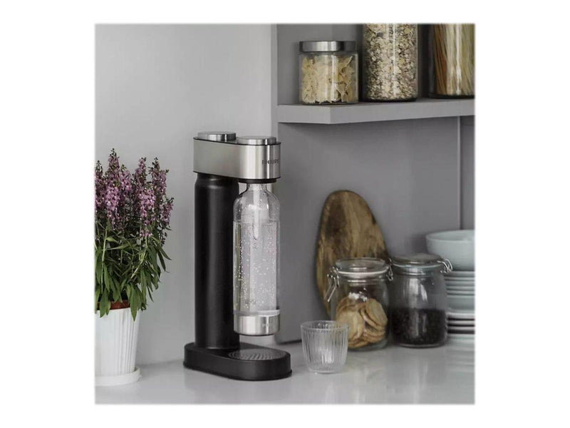 Philips GoZero ADD4902BK - soda maker - matte black