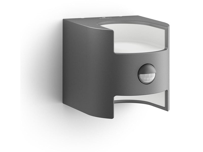 Philips Grass IR wall lantern anthracite 2x4.5W