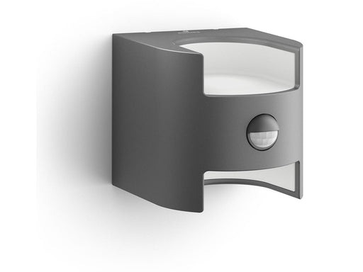 Philips Grass IR wall lantern anthracite 2x4.5W