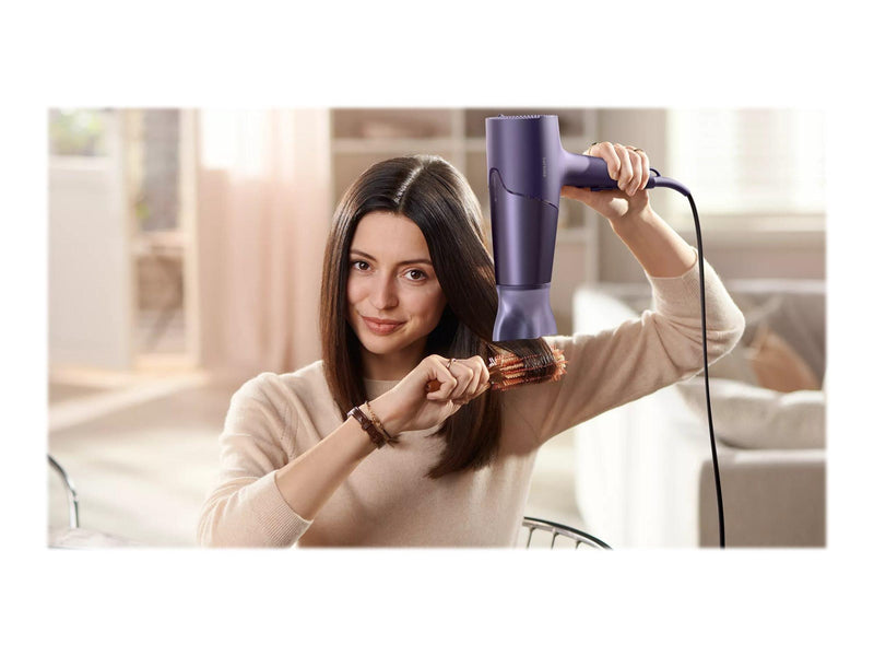 Philips Haartrockner / Föhne 5000 Series BHD514 - hairdryer - purple metallic - 2300 W