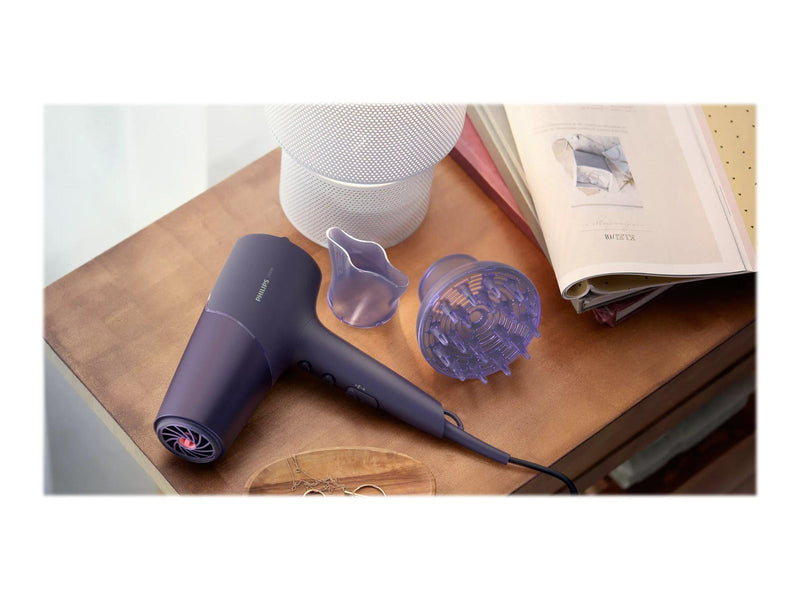 Philips Haartrockner / Föhne 5000 Series BHD514 - hairdryer - purple metallic - 2300 W